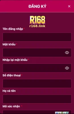 ĐĂNG KÝ Tài Khoản Tại R168 Casino